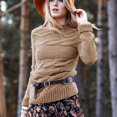 مدل ژاکت های بافت شیک پاییزی زنانه (3)