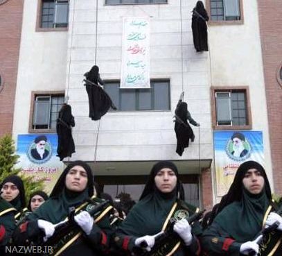 عکس های دختران و زنان پلیس ایران با تمرینات سخت