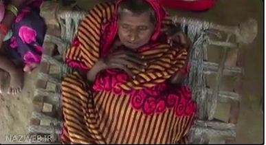 عکس های باورنکردنی زنی که پس از زایمان نصف شد!