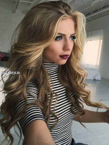 مدل موهای زیباترین دختران شبکه های اجتماعی