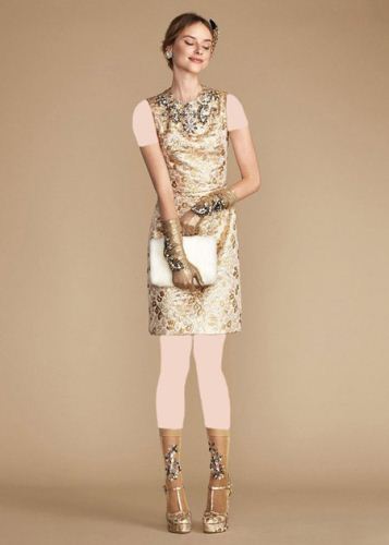 مدل لباس های شیک و جدید زنانه D&G