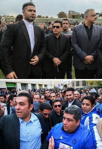 عکس و خبرهای داغ و کوتاه خاکسپاری منصور پور حیدری