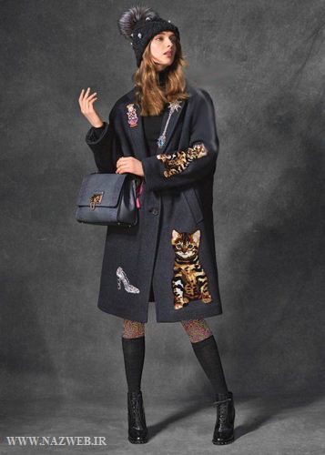 مدل پالتوهای بسیار شیک زنانه 2017 D&G