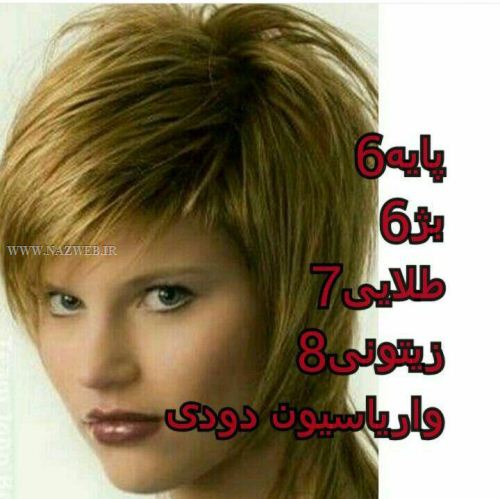 فرمول کامل تهیه انواع رنگ موهای شیک سری 4 (عکس)