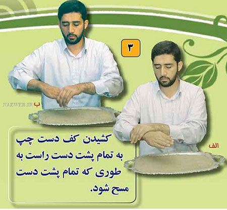 آموزش تصویری تیمم