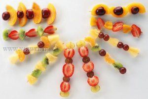 تزئین آناناس برای شب یلدا (تصویری)