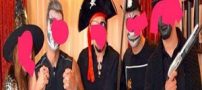 پارتی هالووین 17 دختر و پسر در تهران ! عکس