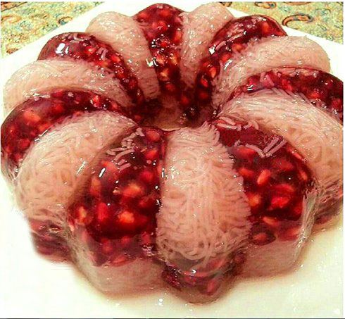 شب یلدا با ژله انار و فالوده + دستور تهیه و عکس
