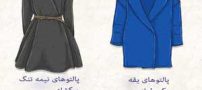 انتخاب پالتو مناسب با فرم بدن همراه با تصاویر