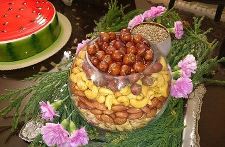 مدل های تزئین آجیل شب یلدا (2) مدل های تزئین آجیل شب یلدا (2)