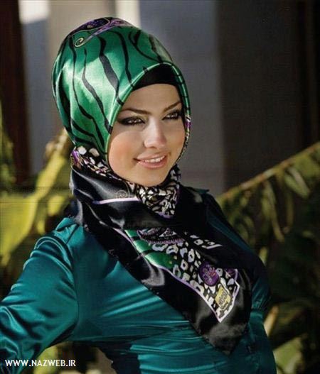 عکس های زیباترین دختران کمر باریک با حجاب