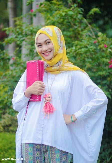 عکس های زیباترین دختران کمر باریک با حجاب