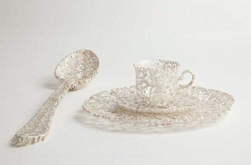 مدل ظروف توری از جنس طلا و نقره (عکس)