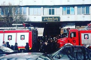 انفجار در پاساژ محمدی تبریز و باز هم آتشنشان ها ! عکس