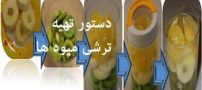 دستور تهیه ترشی انواع میوه