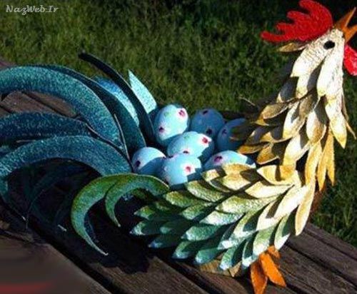مدل سفره های هفت سین خروس سال 96
