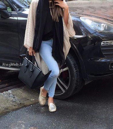 مدل مانتو و تیپ های دخترانه و شیک سال جدید