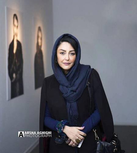 عکس های دیدنی بازیگران جذاب در نمایشگاه بهاره افشاری
