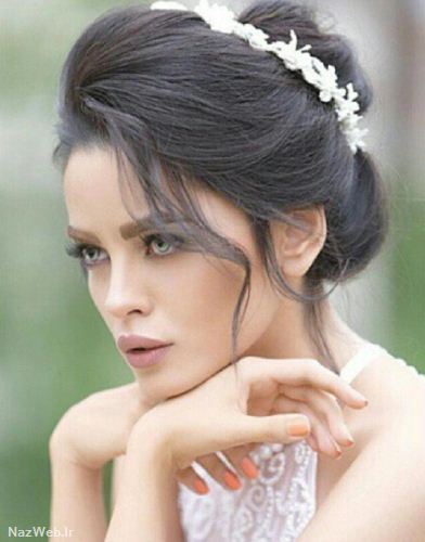زیباترین میکاپ های شیک برای عروس های مو مشکی