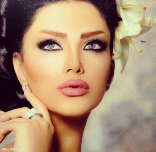 زیباترین میکاپ های شیک برای عروس های مو مشکی