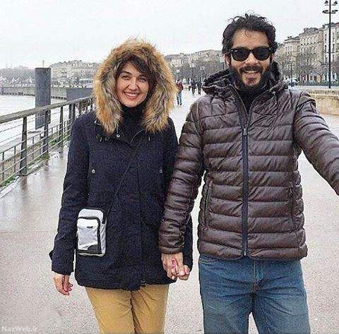عکس های زیبای ساعد سهیلی و همسرش گلوریا هاردی
