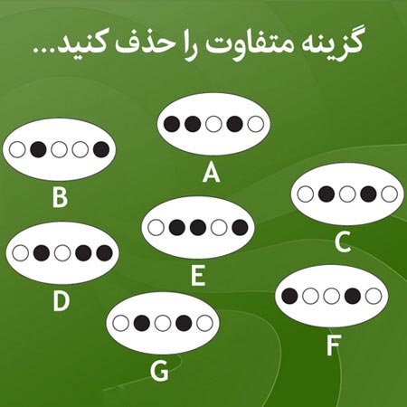 تست هوش المپیادی: سلول متفاوت