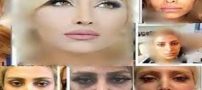 عکس های دیدنی مراحل آرایش مانکن معروف الهام عرب