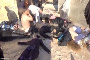تصاویر دردناک قرباینان حمله شیمیایی به سوریه 18+ تصاویر دردناک قرباینان حمله شیمیایی به سوریه 18+