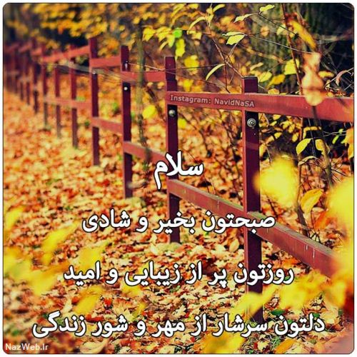 عکس نوشته و متن های زیبای صبح بخیر (5)