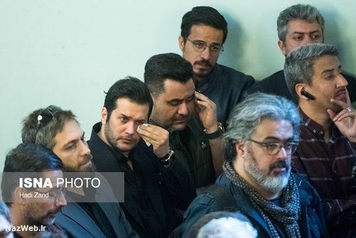 تصاویر مراسم تشییع پیکر عارف لرستانی با حضور تمامی هنرمندان