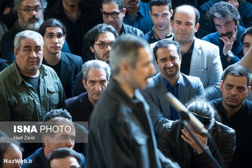 تصاویر مراسم تشییع پیکر عارف لرستانی با حضور تمامی هنرمندان