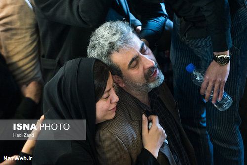 تصاویر مراسم تشییع پیکر عارف لرستانی با حضور تمامی هنرمندان