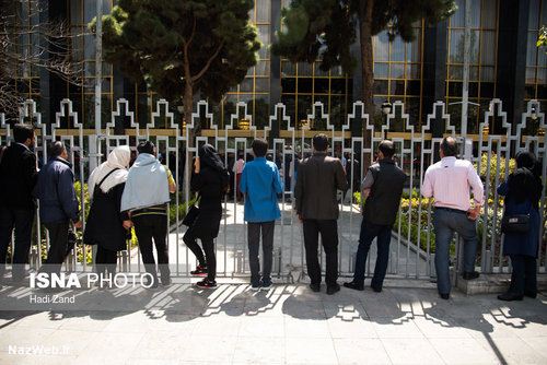 تصاویر مراسم تشییع پیکر عارف لرستانی با حضور تمامی هنرمندان