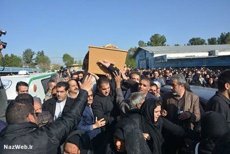 فیلم و تصاویر مراسم خاکسپاری عارف لرستانی