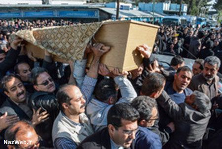 فیلم و تصاویر مراسم خاکسپاری عارف لرستانی