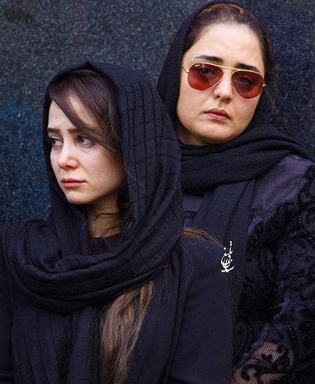 عکس های بازیگران با چهره های گریان در سومین روز مرگ عارف لرستانی