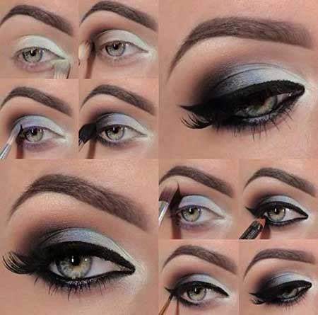 آموزش تصویری مدل آرایش های جدید چشم