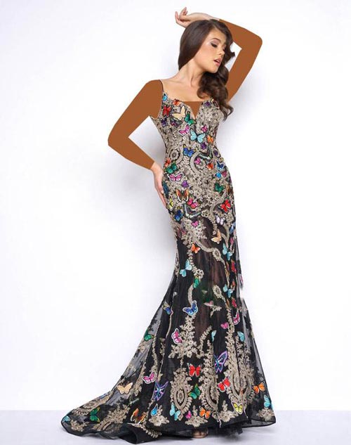 مدل های جدید لباس مجلسی زنانه برند Mac Duggal
