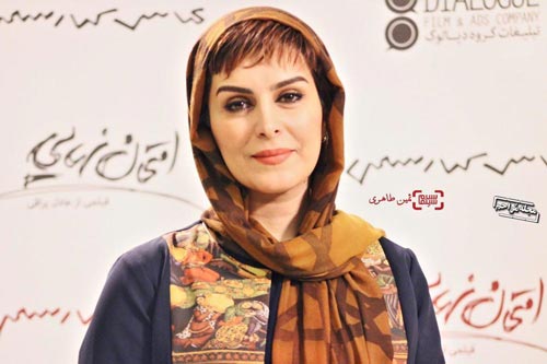 مدل مانتو و مدل موی خاص ماه چهره خلیلی در امتحان نهایی