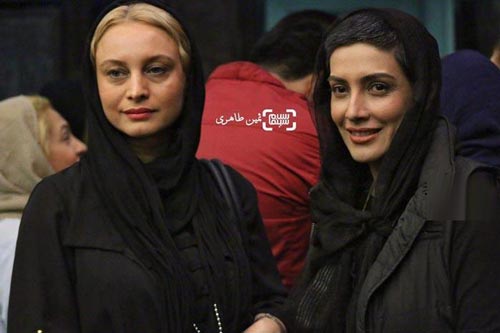 مدل مانتو و مدل موی خاص ماه چهره خلیلی در امتحان نهایی