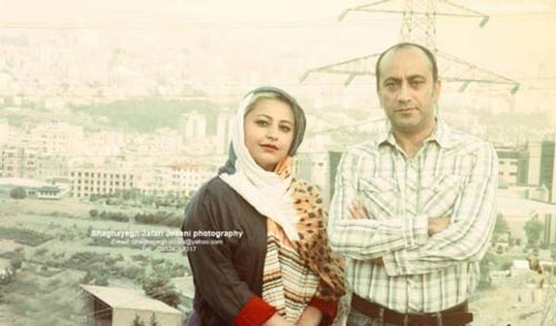 عکس های صمیمی عارف لرستانی در کنار همسرش