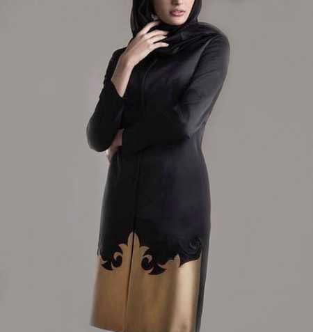 مدل مانتوهای کارمندی و رسمی با مدل مقنعه