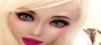 دختری با جراحی 108 میلیونی باربی شد (تصاویر)