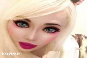 دختری با جراحی 108 میلیونی باربی شد (تصاویر) دختری با جراحی 108 میلیونی باربی شد (تصاویر)