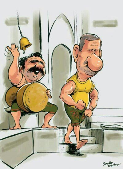 دو تصویر داغ از جهانگیری بعد اولین مناظره