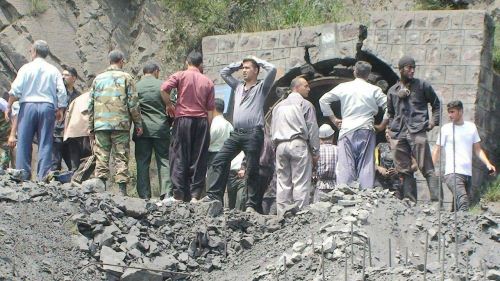 تصاویر جان باختگان انفجار مهیب در معدن آزاد شهر گلستان