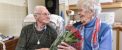قرار ملاقات عاشقانه زوج 100 ساله برای ازدواج ! عکس