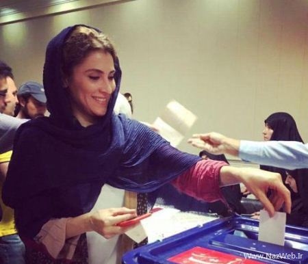 تیپ و مدل لباس بازیگران در انتخابات ریاست جمهوری