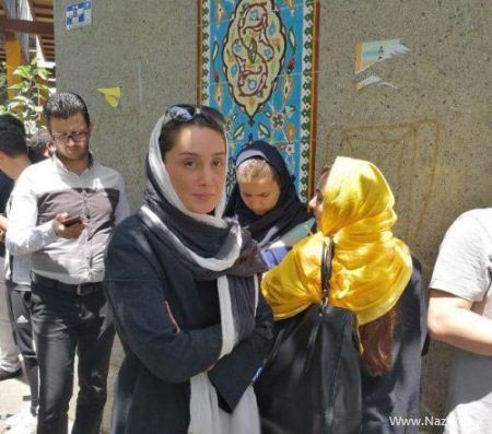 تیپ و مدل لباس بازیگران در انتخابات ریاست جمهوری