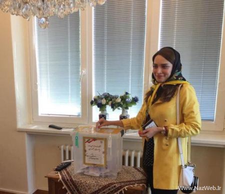 تیپ و مدل لباس بازیگران در انتخابات ریاست جمهوری